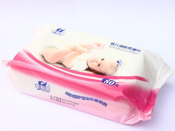 藝彩源嬰兒潤膚柔濕巾80片裝