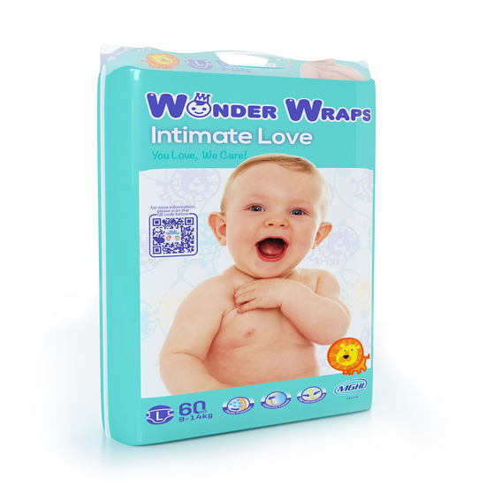 妙然寶貝嬰兒紙尿褲L碼60片