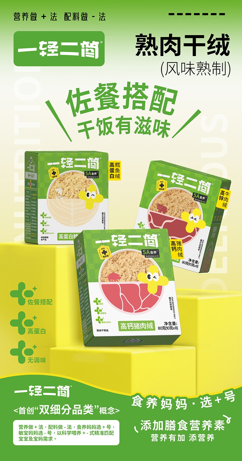 一輕二簡熟肉干絨(風(fēng)味熟制)海報