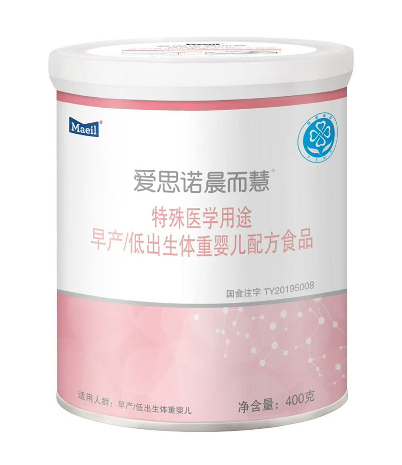 每日愛(ài)思諾晨而慧特殊醫(yī)學(xué)用途早產(chǎn)低出生體重嬰兒配方食品