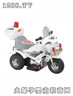 貝思達白色童車ZP-9886