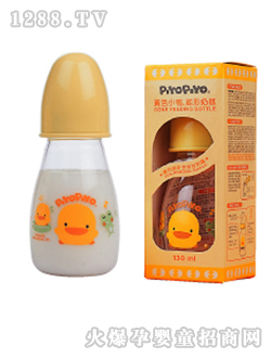 黃色小鴨錐型奶瓶130CC