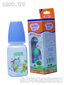 愛(ài)得利A04A圓形彩色小奶瓶