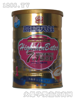 高臣貝茲508g罐全金裝1段DHA淮山奶米粉