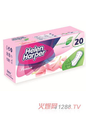 HelenHarper紡錘狀蘆薈型衛(wèi)生護(hù)墊