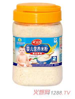 家寶氏淮山薏米嬰兒營養(yǎng)米粉2段桶裝