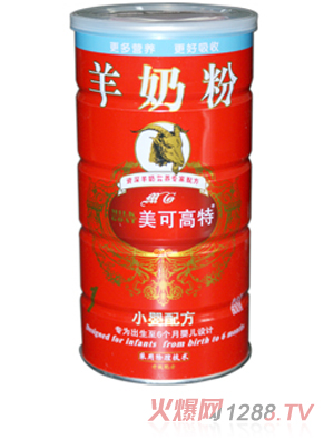 美可高特小嬰配方羊奶粉600g（升級配方）