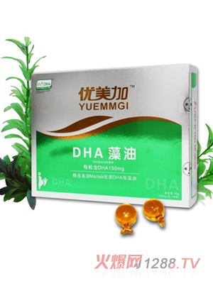 優(yōu)美加DHA藻油150ML