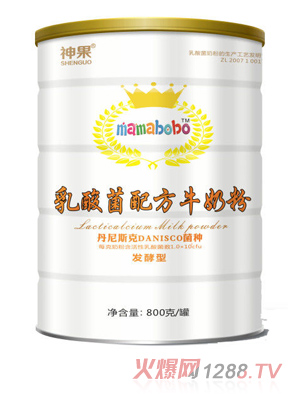 mamabobo乳酸菌配方牛奶粉