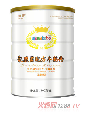 mamabobo乳酸菌配方牛奶粉400g