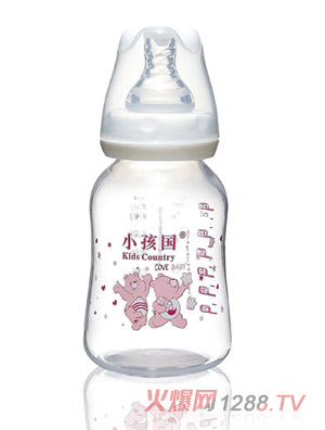 小孩國(guó)初生標(biāo)口PP奶瓶150ML