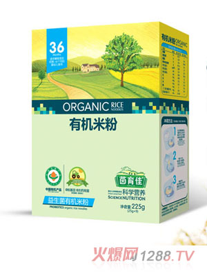 茵育佳益生菌有機米粉盒裝