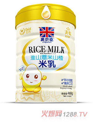 英貝臣米乳鐵聽-淮山薏米山楂