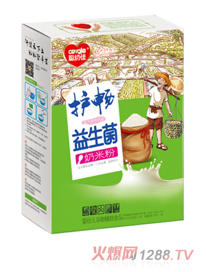 聰幼佳益生菌護(hù)暢配方營養(yǎng)米粉-奶米粉