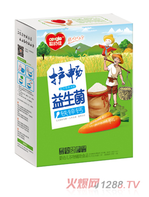 聰幼佳益生菌護(hù)暢配方營(yíng)養(yǎng)米粉-鐵鋅鈣