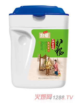 牡愛(ài)益生菌護(hù)暢米粉-乳清蛋白 桶裝