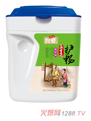 牡愛(ài)益生菌護(hù)暢米粉-鐵鋅鈣 桶裝