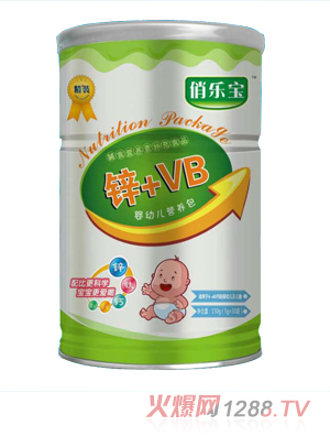 俏樂寶鋅+VB嬰幼兒營養(yǎng)包