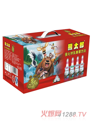 熊太郎強(qiáng)化鋅乳酸菌飲品