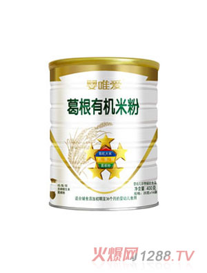 嬰唯愛葛根有機(jī)米粉