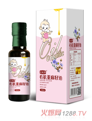 蘭花草有機亞麻籽油100ml