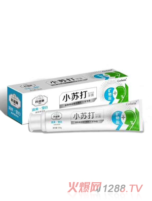 科達(dá)琳清爽瑩白小蘇打牙膏