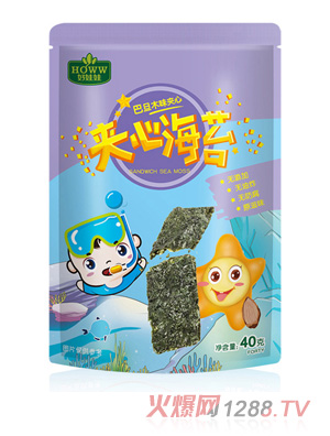 好娃娃巴旦木味夾心海苔 袋裝