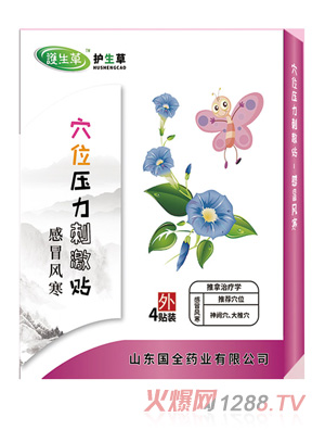 護(hù)生草穴位壓力刺激貼-感冒風(fēng)寒