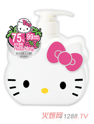 Hello Kitty初酷免洗消毒洗手凝膠（蘋(píng)果果香）