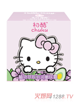 Hello Kitty初酷植物萃取倍潤嫩膚霜 盒裝