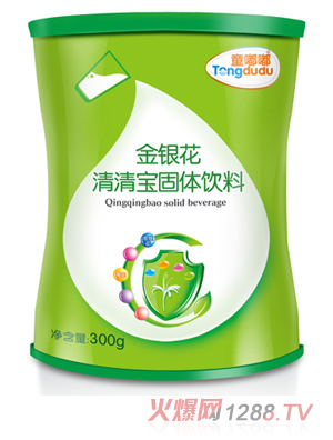 童嘟嘟金銀花清清寶固體飲料 鐵聽(tīng)