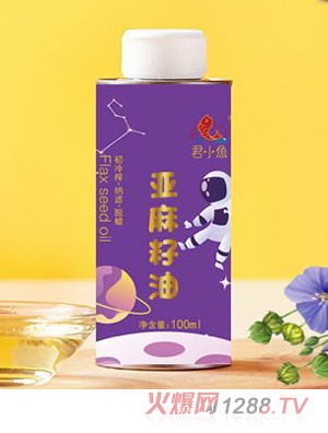 君小魚亞麻籽油100ml