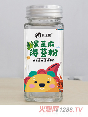 暖小懶黑芝麻海苔粉