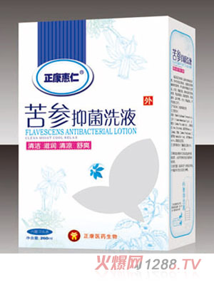 正康惠仁苦參抑菌洗液260ml