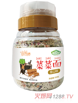 超級冠菜菜面淮山味（漏斗罐）