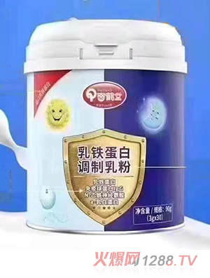 奇鶴堂乳鐵蛋白調(diào)制乳粉