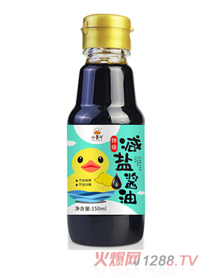 小黃吖減鹽醬油150ml