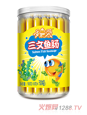 多嘉愛(ài)罐裝魚(yú)腸 三文魚(yú)腸