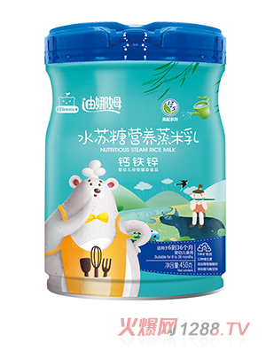 迪娜姆水蘇糖營養(yǎng)蒸米乳 鈣鐵鋅