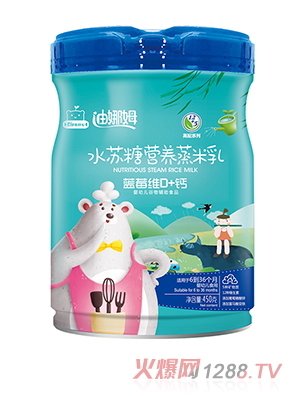 迪娜姆水蘇糖營養(yǎng)蒸米乳 藍莓維D+鈣