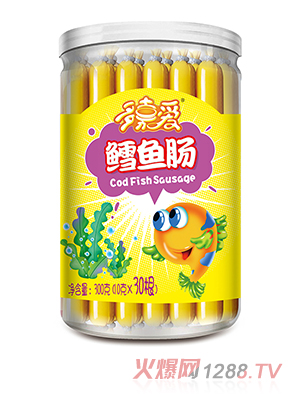 多嘉愛(ài)罐裝魚(yú)腸 鱈魚(yú)腸