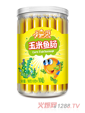 多嘉愛罐裝魚腸 玉米魚腸