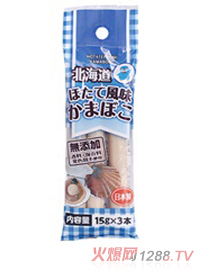 日本信太郎魚腸 扇貝 15g 3根