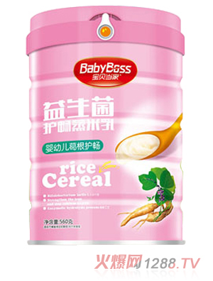 寶貝當(dāng)家嬰幼兒葛根護(hù)暢益生菌護(hù)暢蒸米乳-聽裝