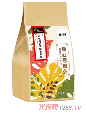 南京同仁堂橘紅薏濕茶