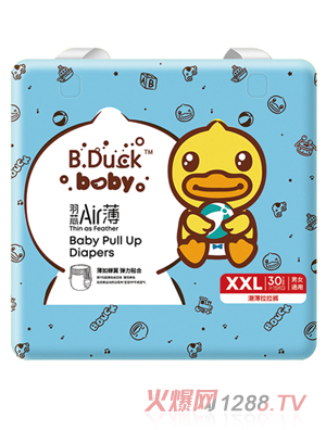 B.Duck小黃鴨拉拉褲XXL30