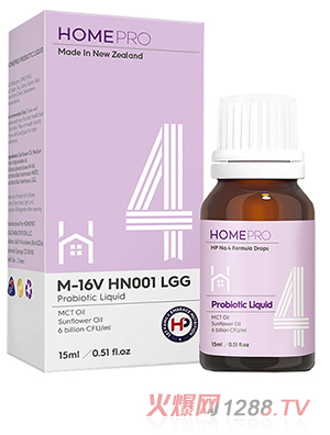 HomePro合普諾4號愛敏樂益生菌滴液飲品