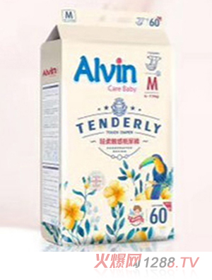 Alvin艾薇爾輕柔觸感紙尿褲 M60
