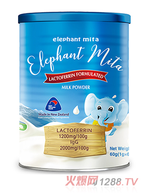 小象米塔elephant mita乳鐵蛋白調(diào)制乳粉