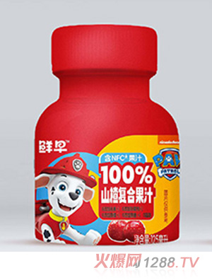 鮮早汪汪隊(duì)常溫山楂復(fù)合果汁125ml